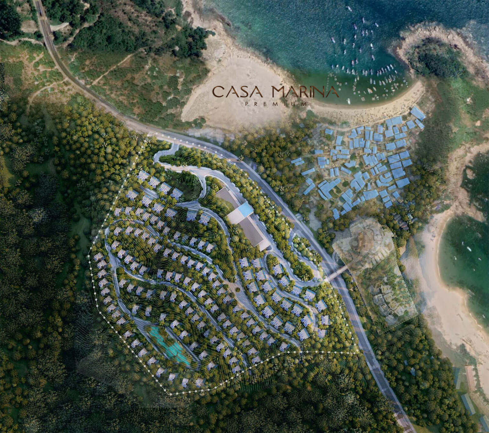 Phối cảnh dự án Casamia Marina Premium Quy Nhơn