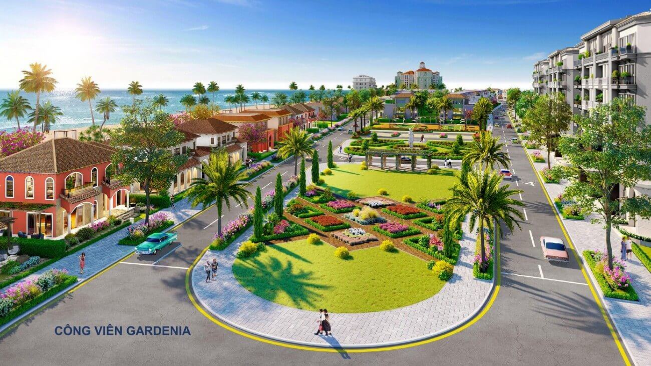 Công viên Gardenia dự án Habana Island Novaworld Hồ Tràm