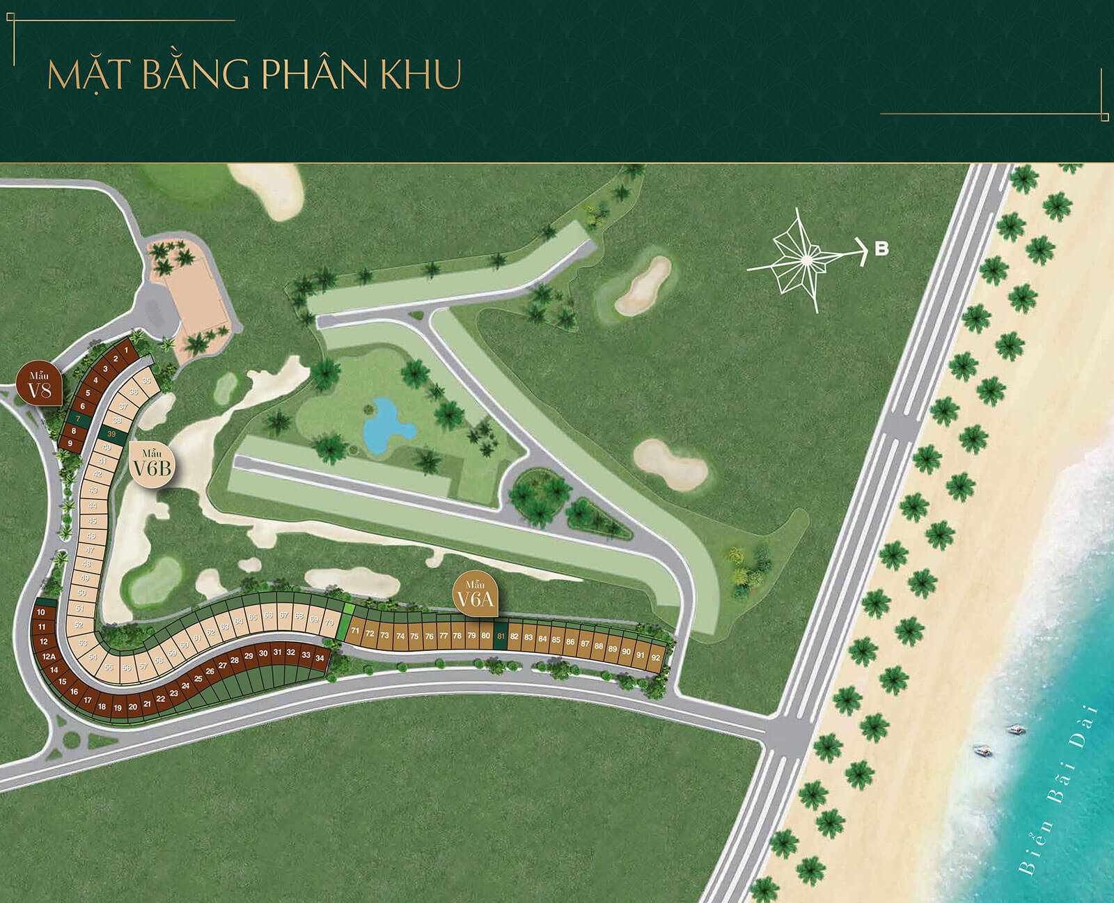 Sea Golf Villas KN Paradise Cam Ranh
