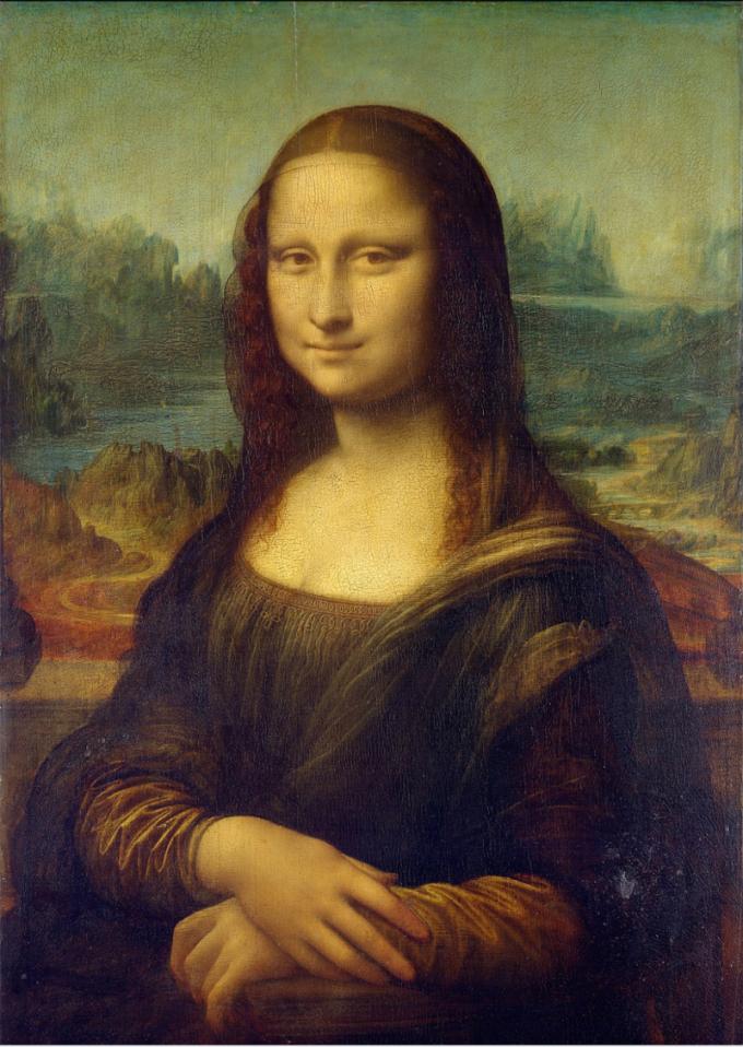 Bức họa Mona Lisa danh tiếng của Leonardo Da Vinci với nụ cười trị giá 12,6 triệu đô.
