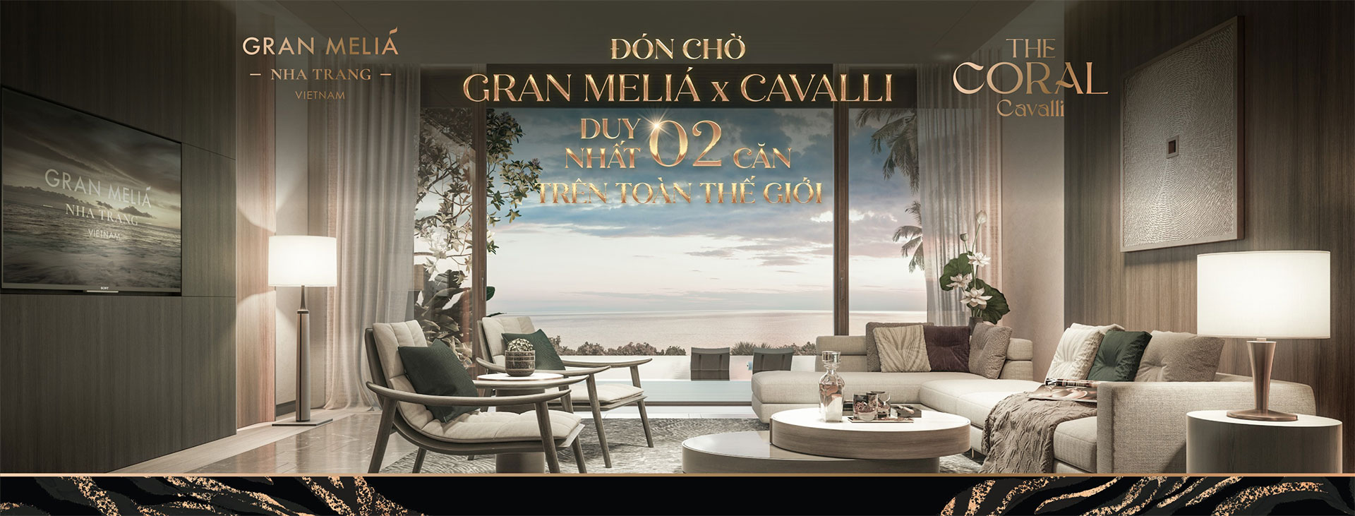 The Coral Cavalli - 2 dinh thự đắt đỏ nhất Gran Meliá Nha Trang
