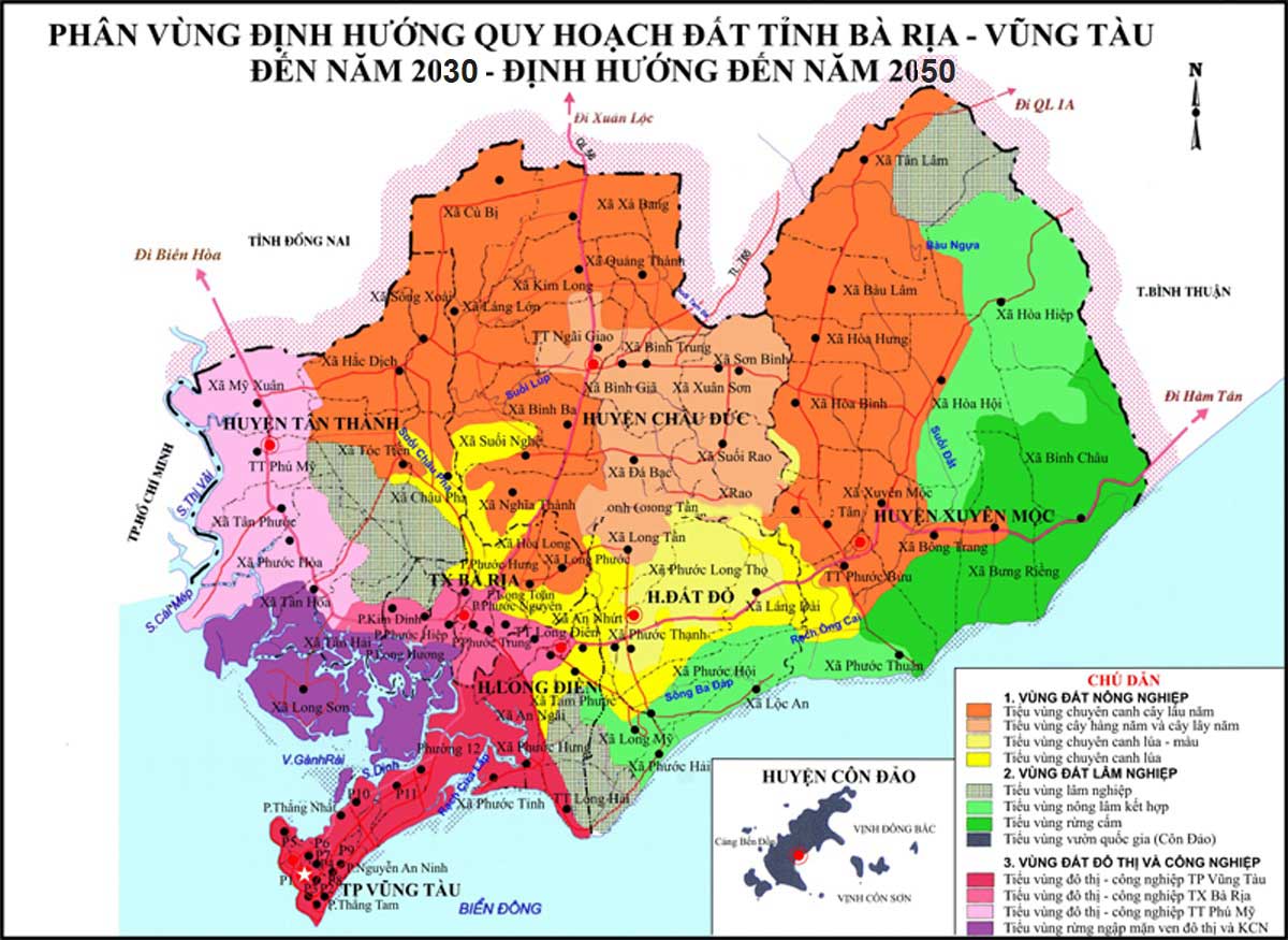 Quy hoạch tỉnh Bà Rịa – Vũng Tàu