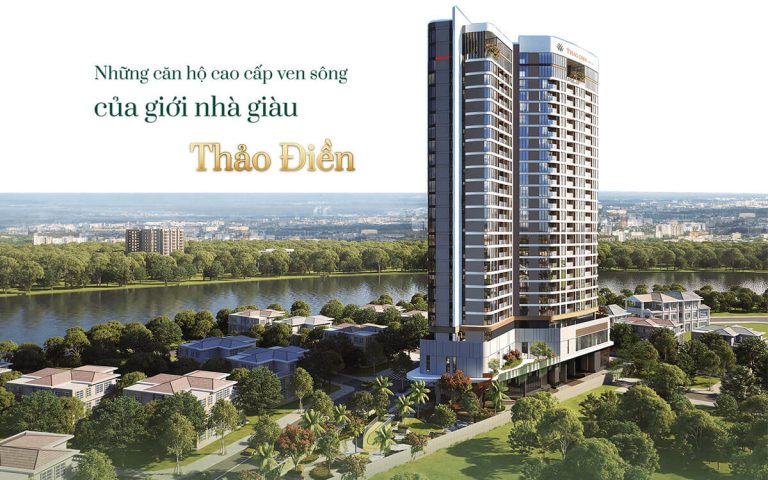 Căn hộ cao cấp tại Thảo Điền Green có view sông trọn vẹn dành cho giới nhà giàu