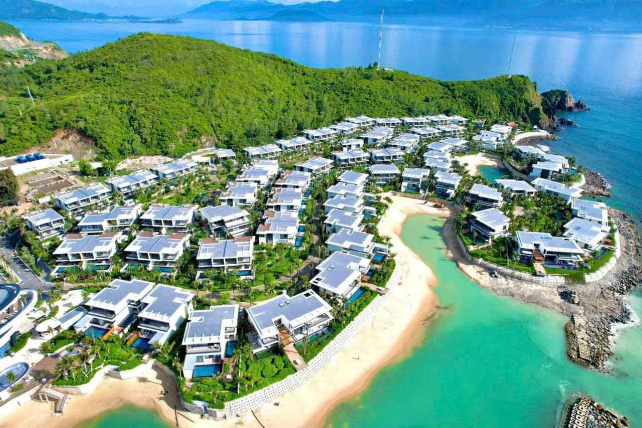 Hình thực tế khu biệt thự Gran Melia Nha Trang