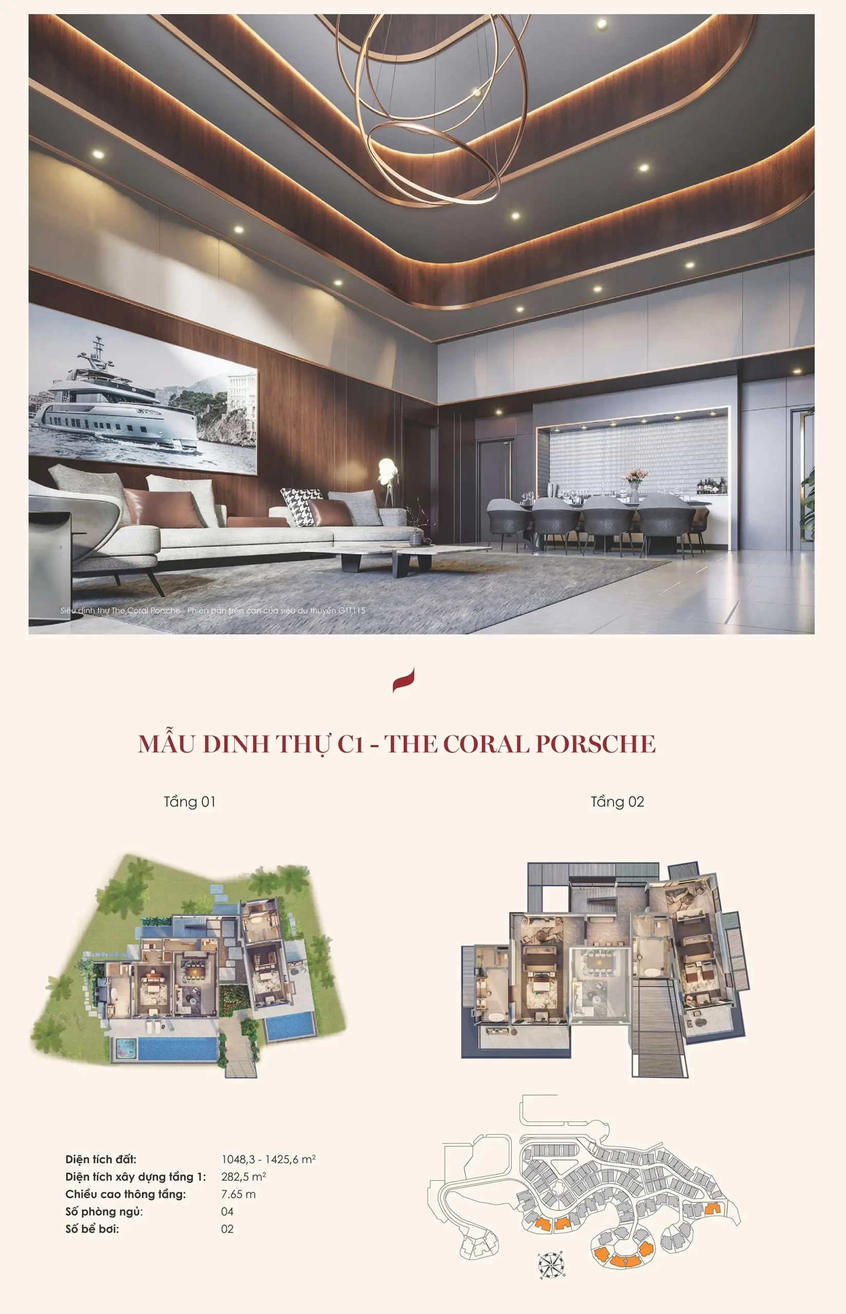 Dinh thự The Coral Gran Melia Nha Trang