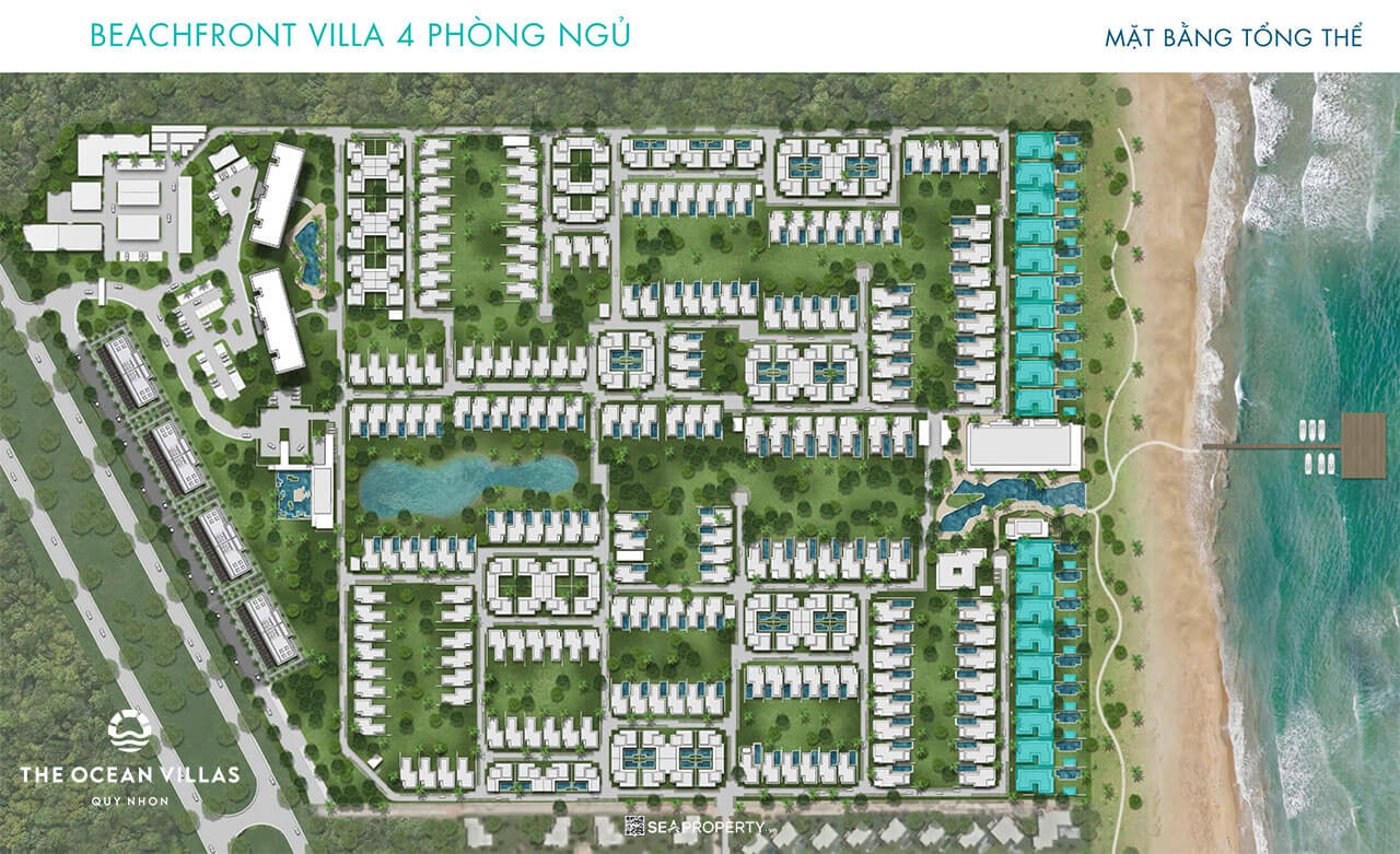 The Ocean Villas Quy Nhơn Beachfront villa - 4 bedrooms
