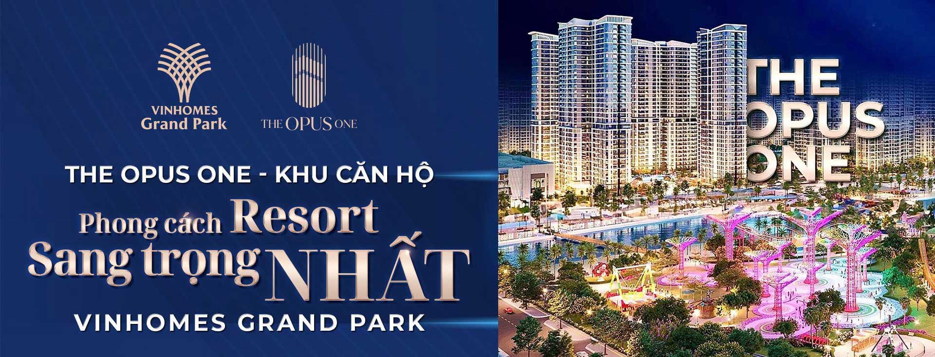 The Opus One - Vinhomes Grand Park