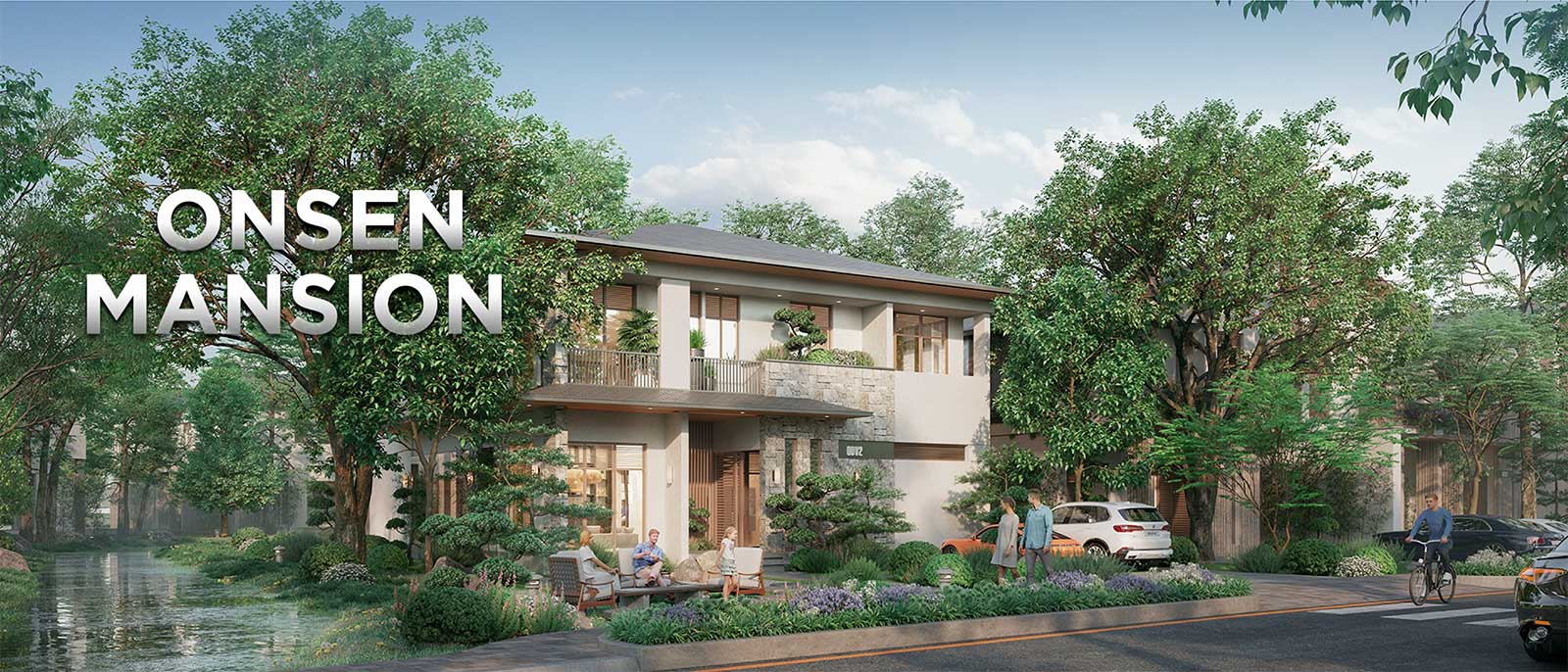 Biệt thự Onsen Mansion tại Ecovillage Saigon River