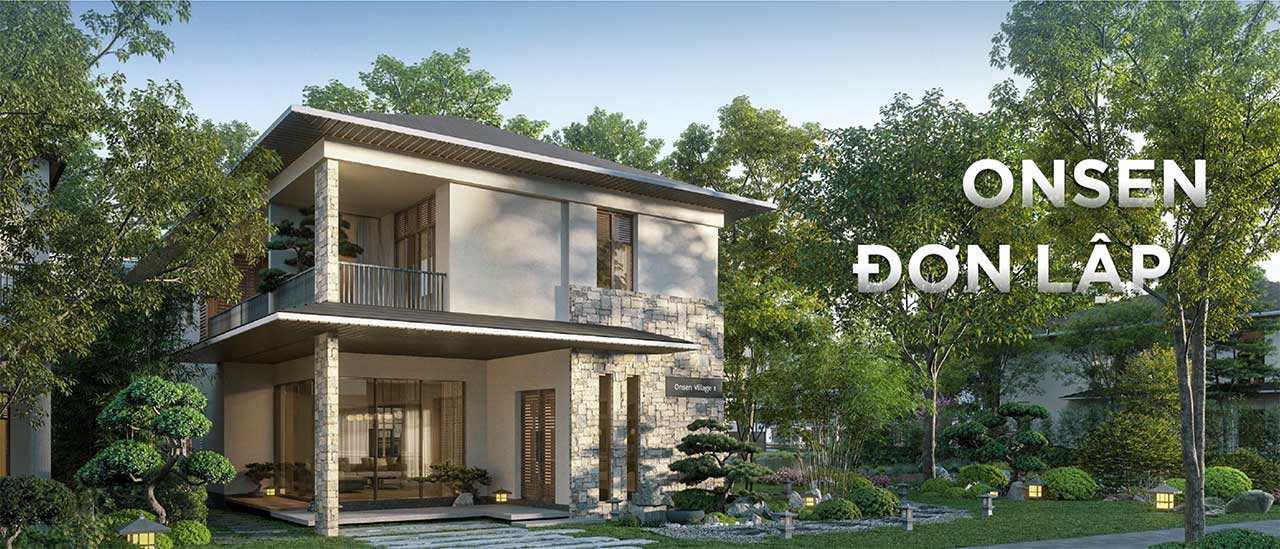 Biệt thự Onsen đơn lập tại Ecovillage Saigon River