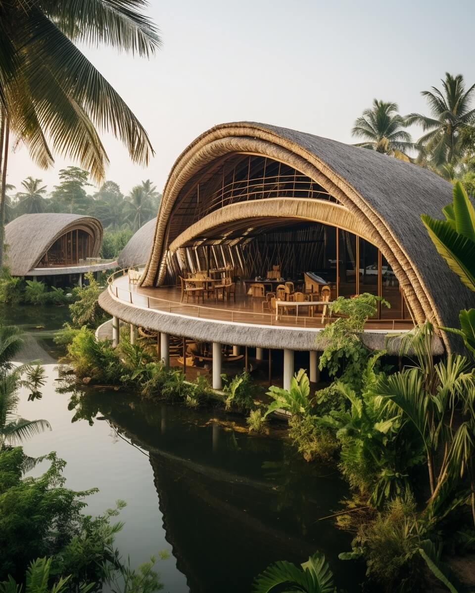 Verdant Bamboo Restaurant, Phuket, Thailand by Monika Pancheva