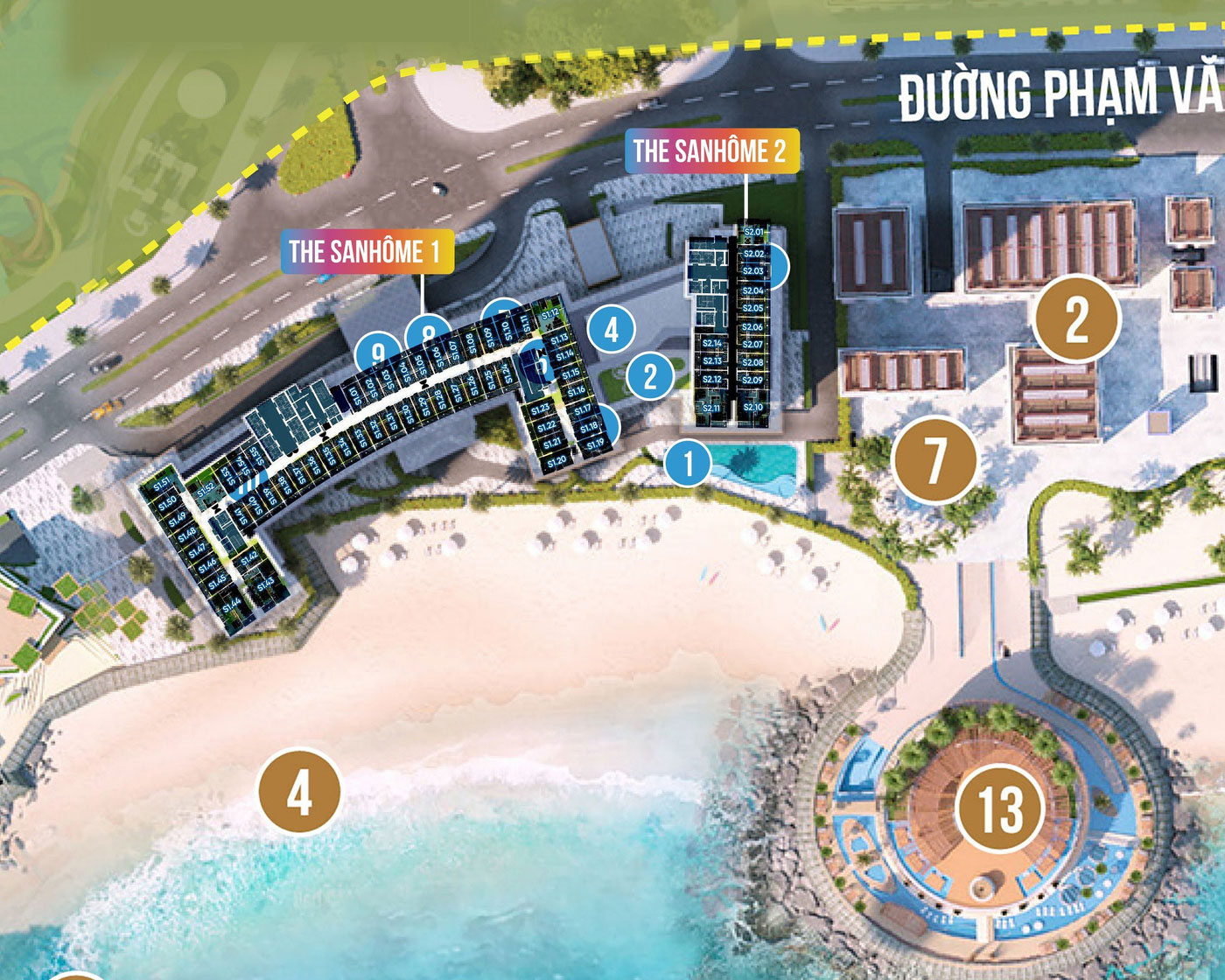 Mặt bằng Libera Nha Trang