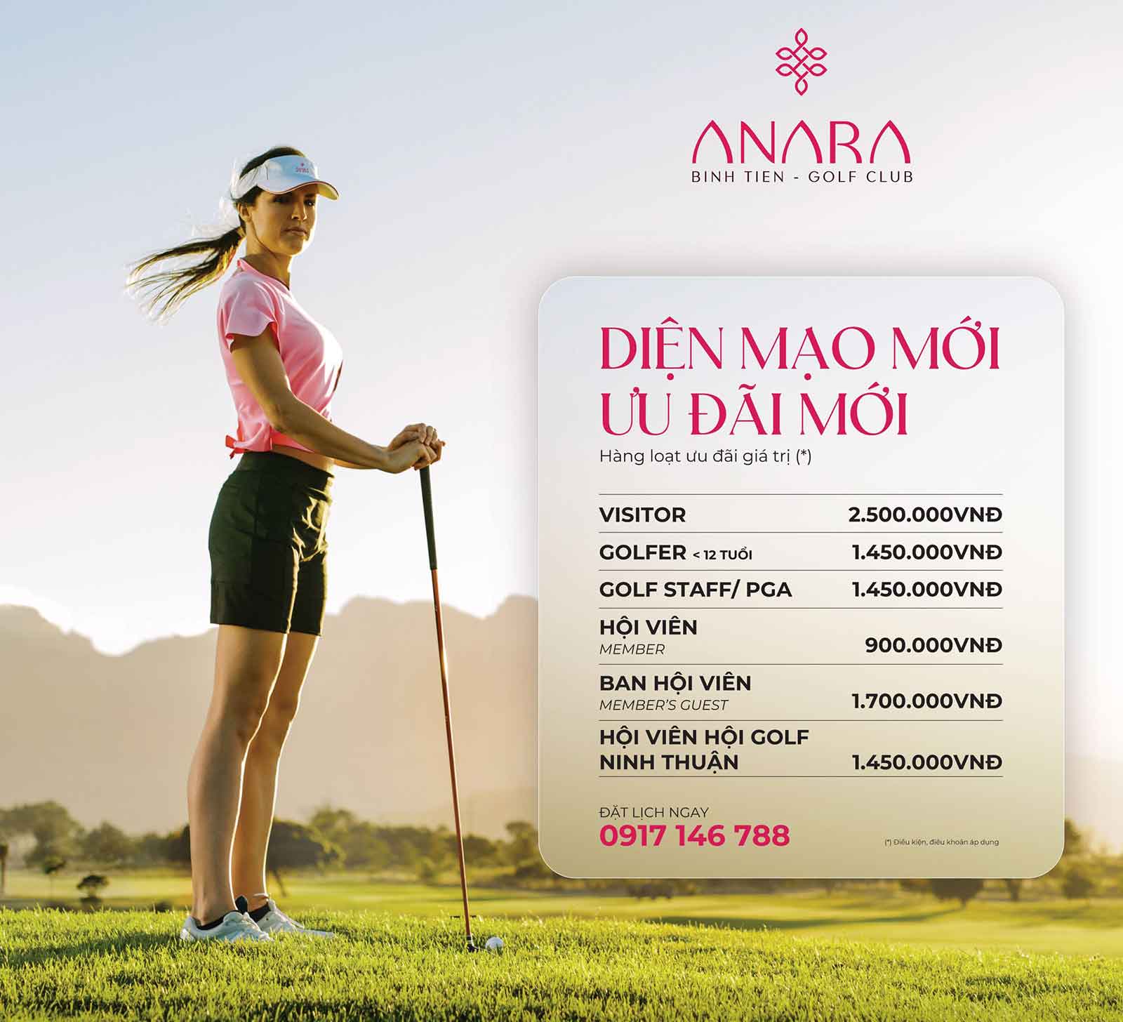 ANARA Bình Tiên Golf Club – sân golf 5 sao biểu tượng mới tại Ninh Thuận