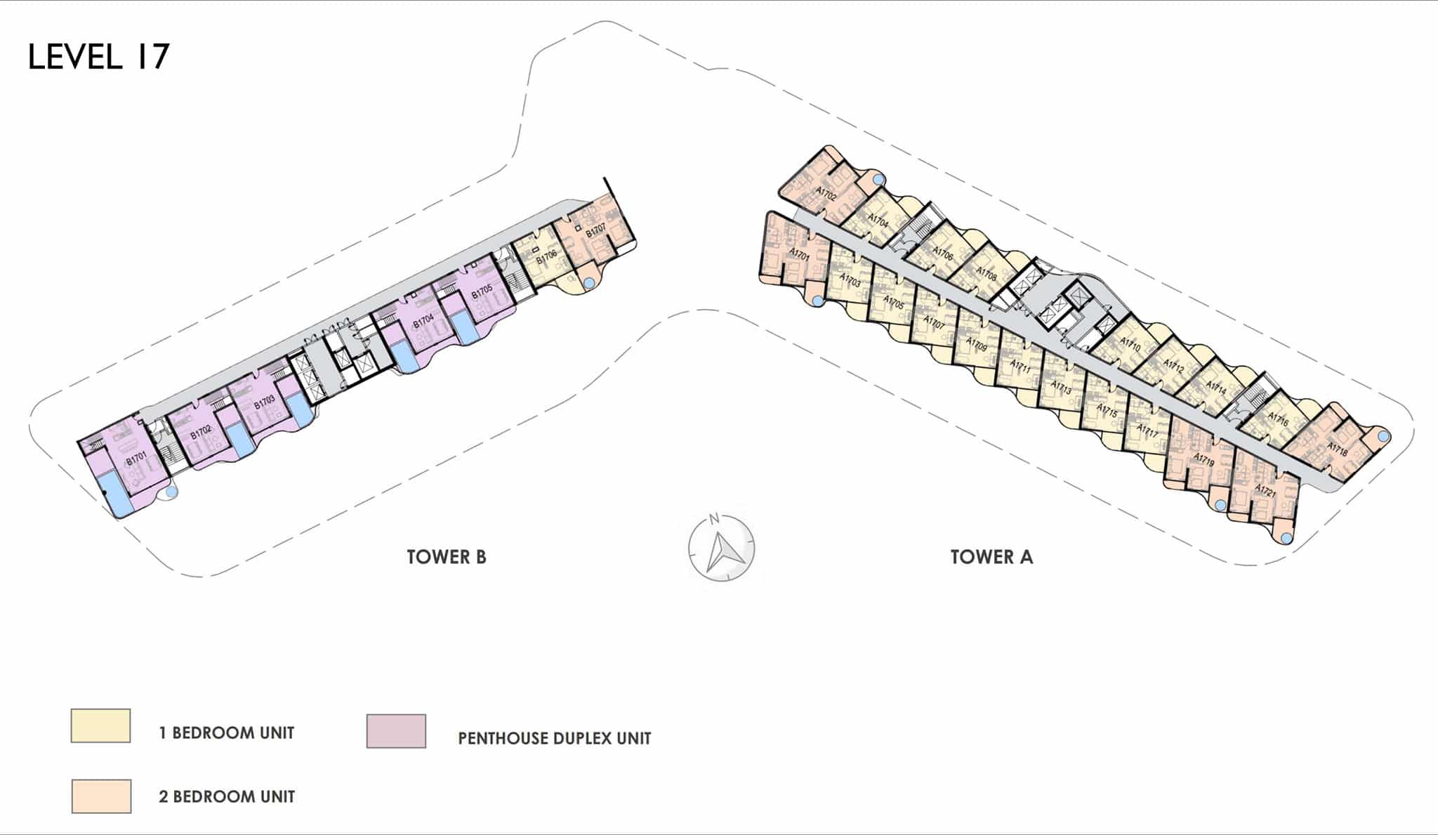 Mặt bằng layout Ixora Grand Ho Tram by Fusion