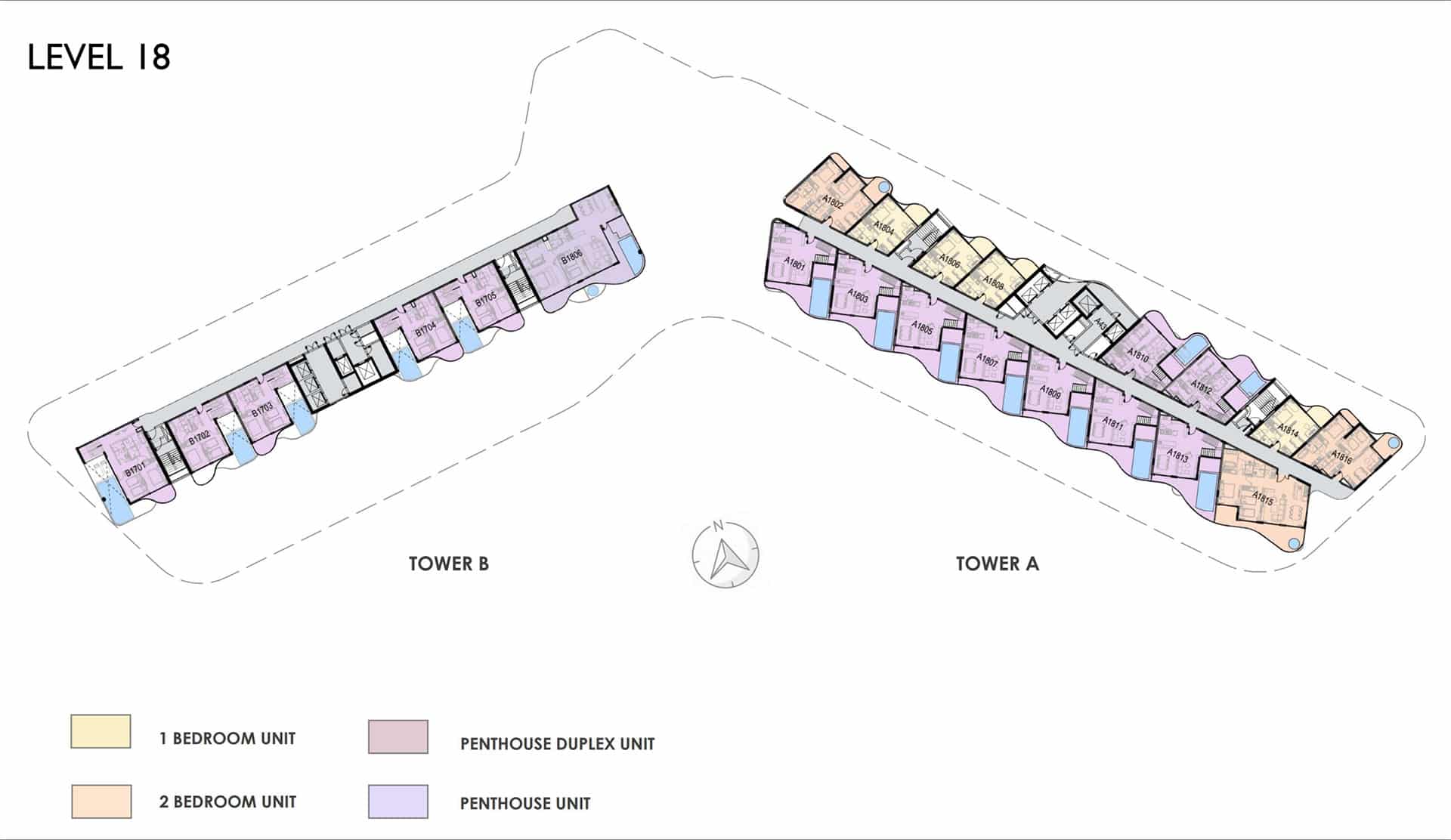 Mặt bằng layout Ixora Grand Ho Tram by Fusion