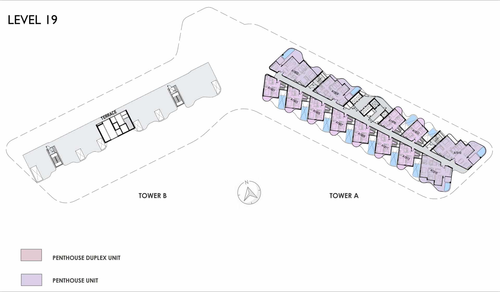 Mặt bằng layout Ixora Grand Ho Tram by Fusion