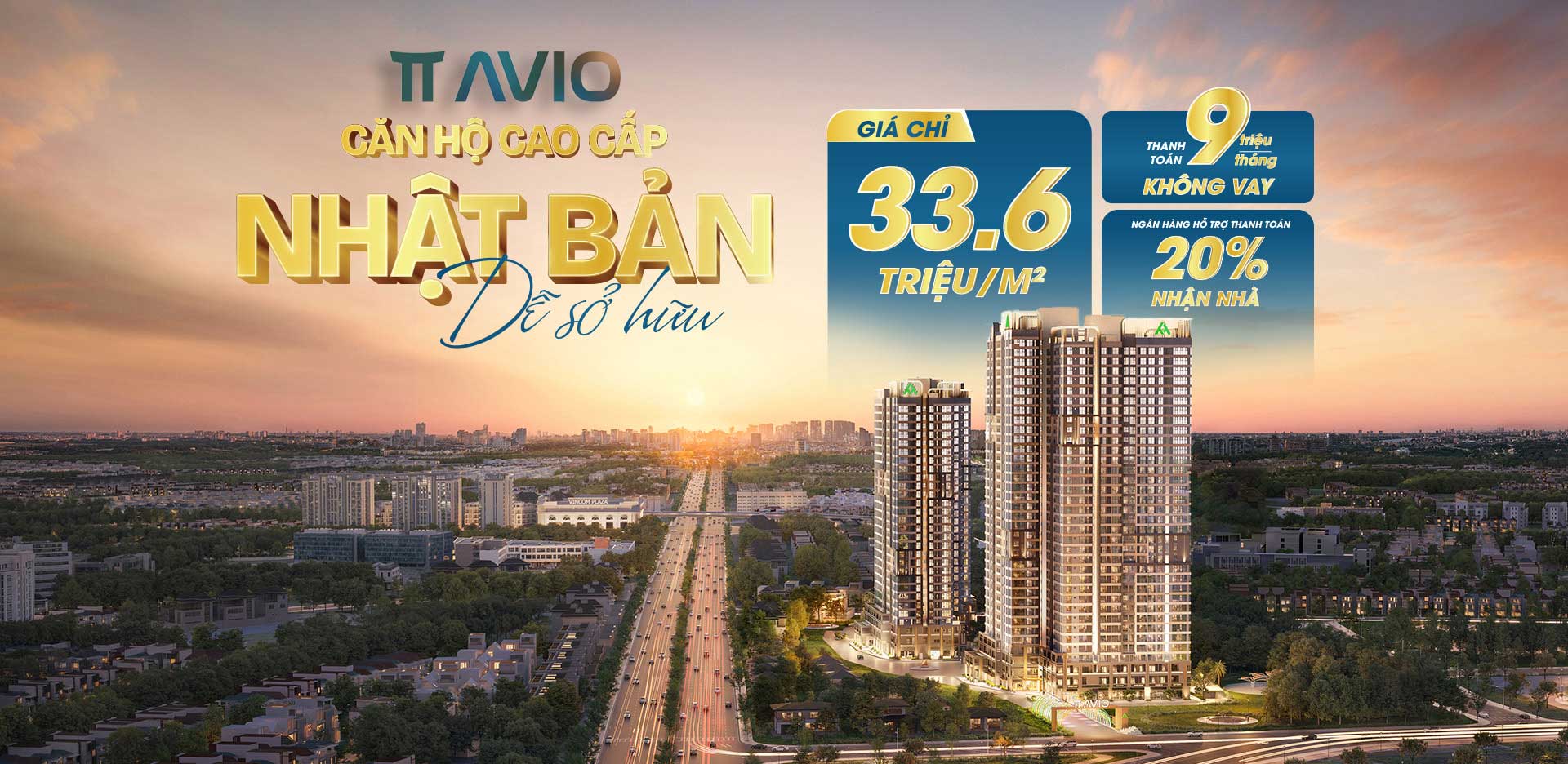 Căn hộ TT AVIO chuẩn Nhật