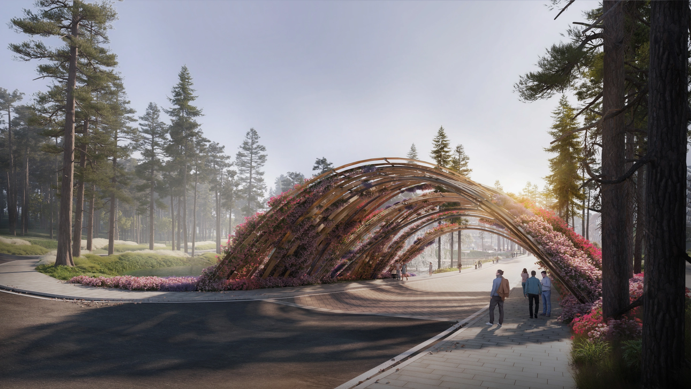 Thiết kế xóa nhòa ranh giới kiến trúc và cảnh quan tại Haus Da Lat