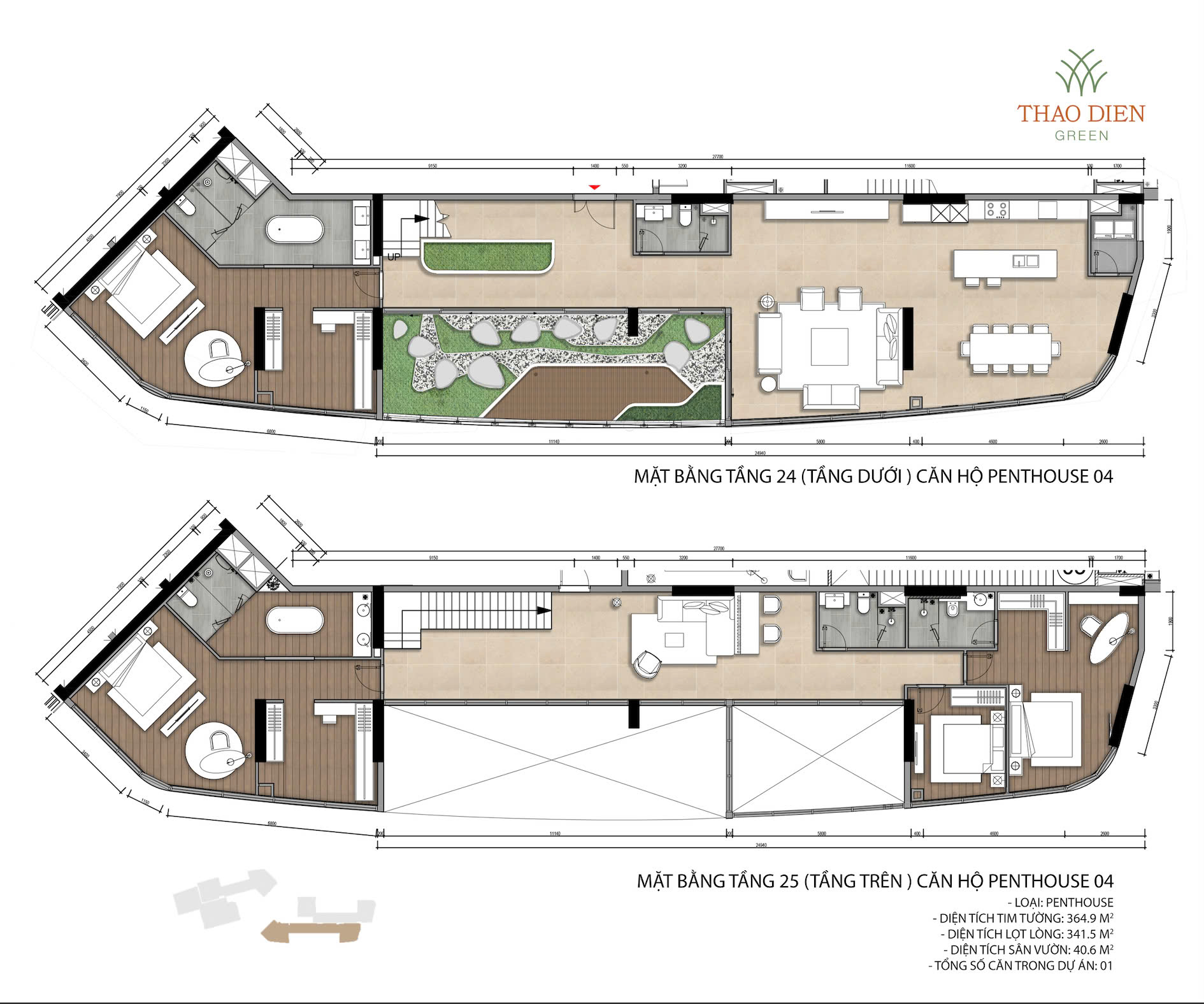 Penthouses Thảo Điền Green Tower
