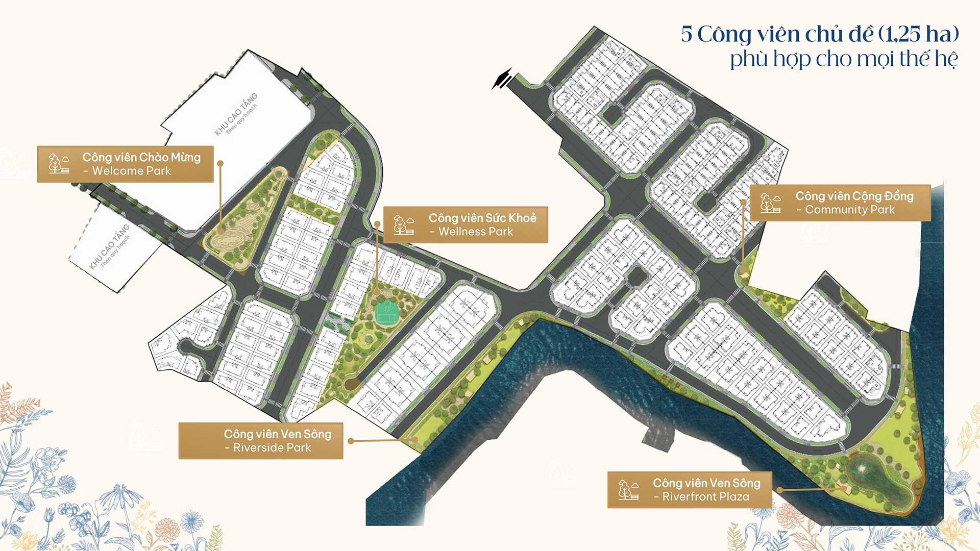 Gladia by the Waters Keppel và Khang Điền