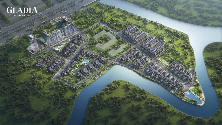 Gladia by the Waters – Khu biệt thự bên sông đẳng cấp do Keppel & Khang Điền phát triển