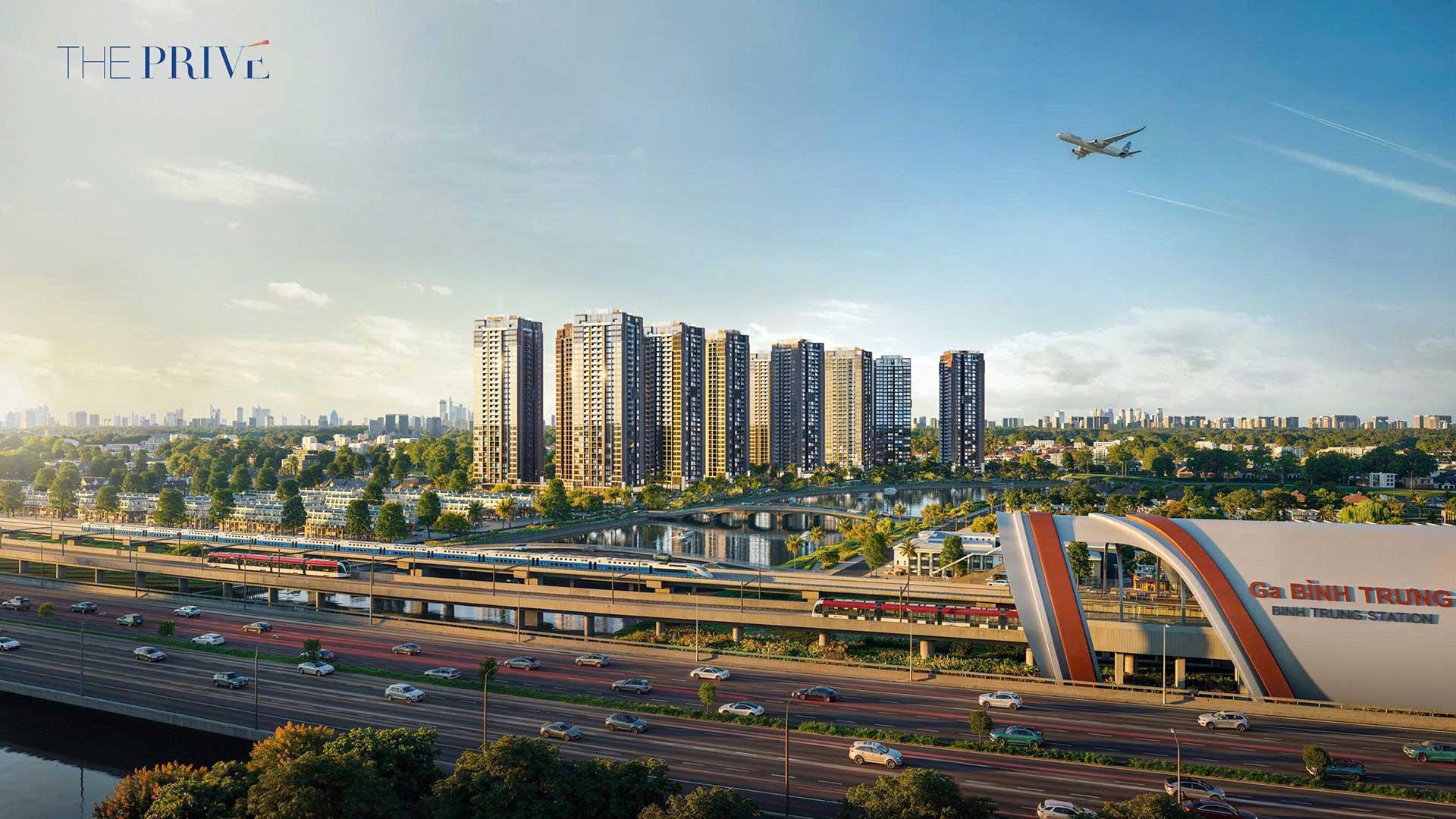 The Privé - Căn hộ cao cấp 3 mặt giáp sông tại khu đô thị Nam Rạch Chiếc