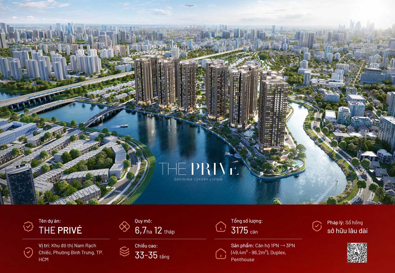 The Privé by Bluemarq Development - Căn hộ cao cấp 3 mặt giáp sông tại khu đô thị Nam Rạch Chiếc