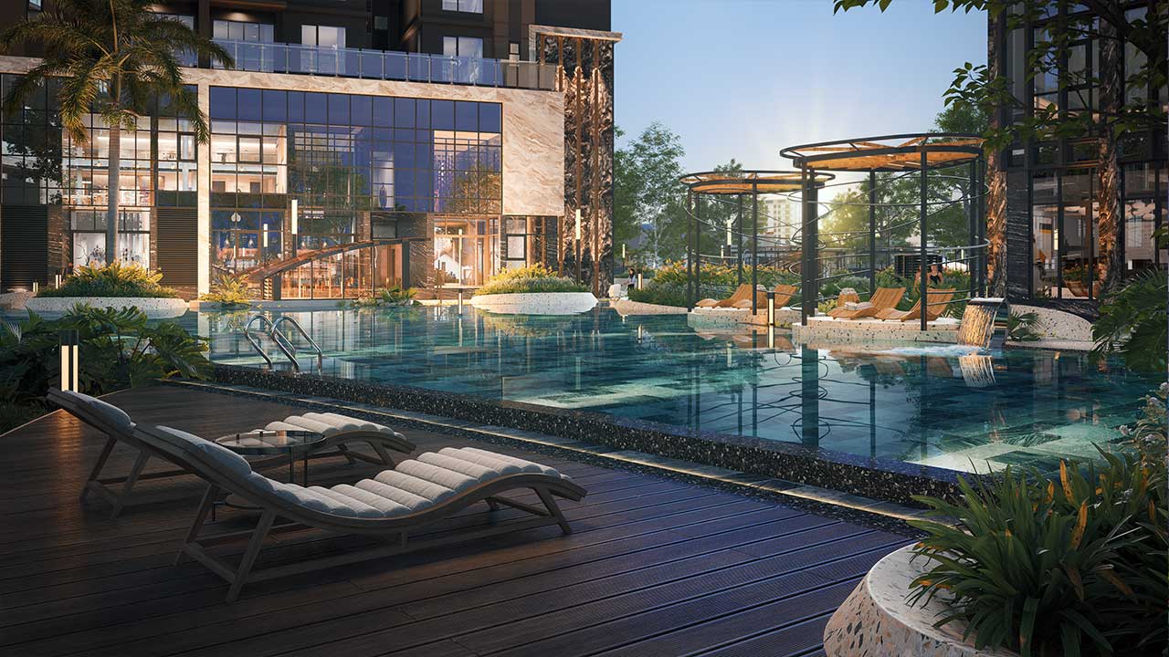 Tiện ích The Privé - Căn hộ cao cấp 3 mặt giáp sông tại khu đô thị Nam Rạch Chiếc