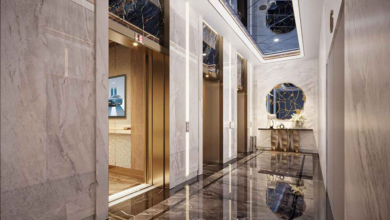 Sảnh đón The Privé