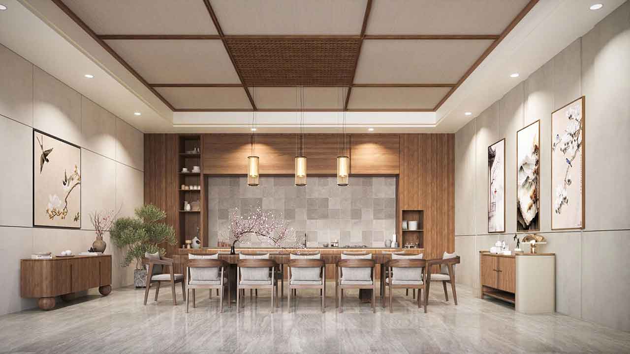 Sảnh đón The Privé