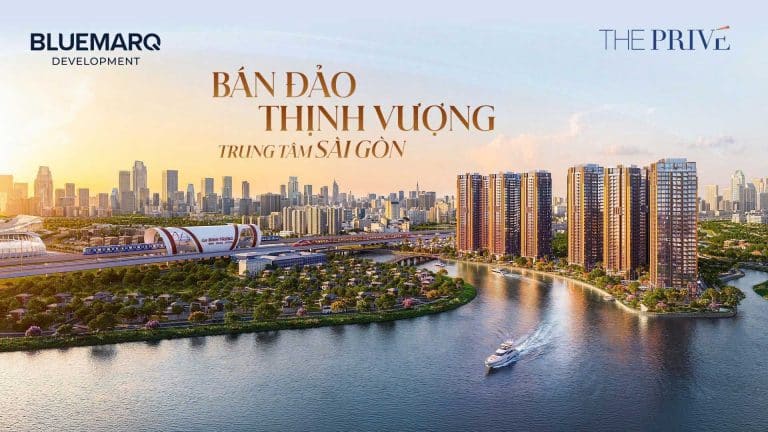 The Privé – Căn hộ 3 mặt giáp sông tại Nam Rạch Chiếc