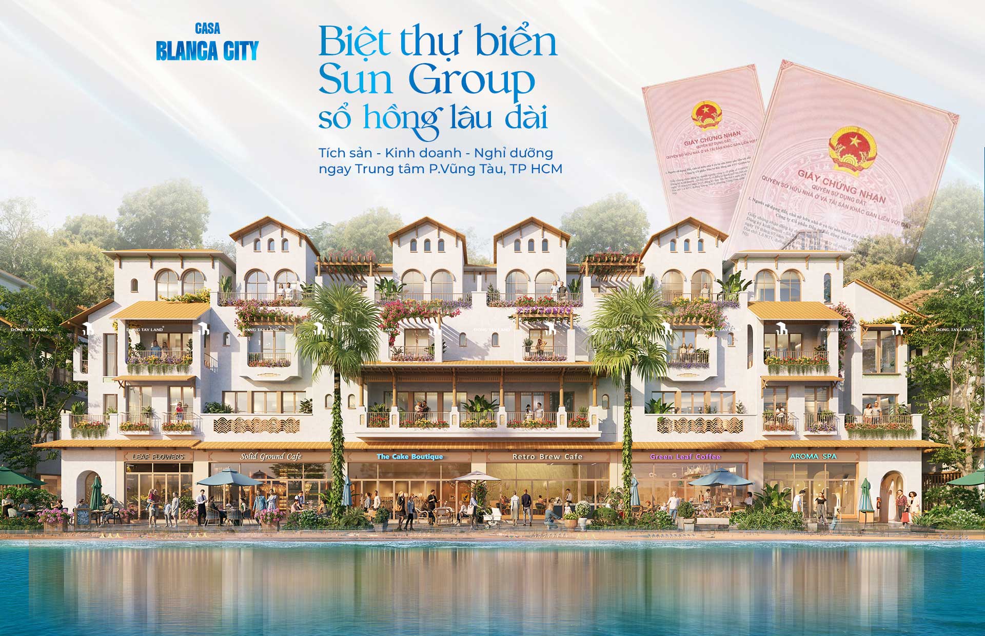 Biệt thự Casa Villa & Townhouse Blanca City by Sun Group Vũng Tàu
