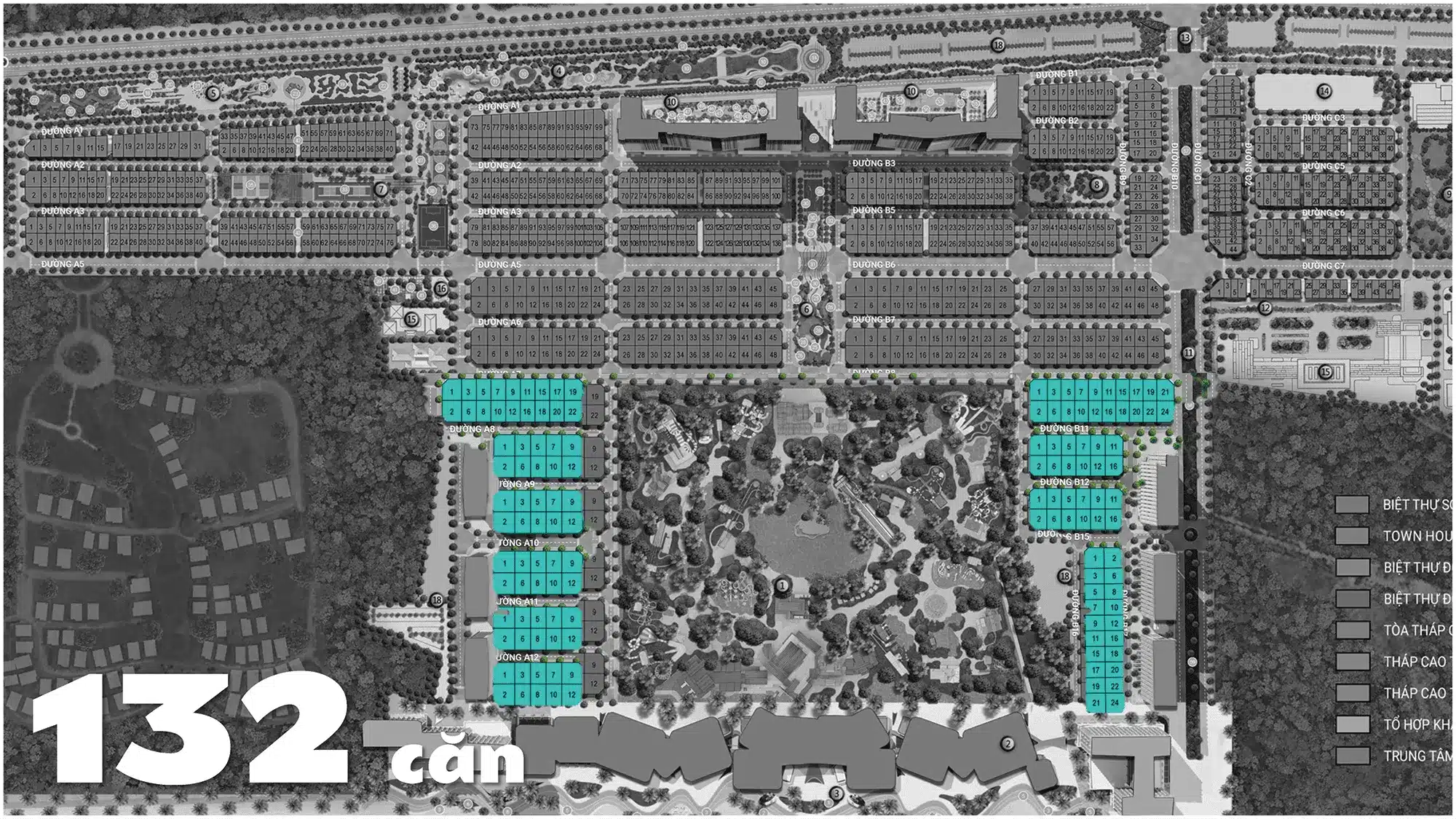 132 căn Casa Grand Villa tại Blanca City Vũng Tàu of Sun Group