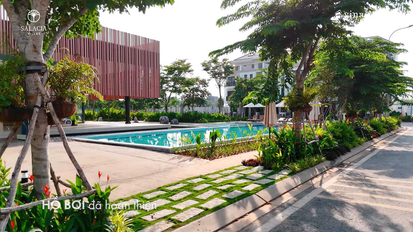Tiến độ xây dựng Salacia Villas by VinaLiving