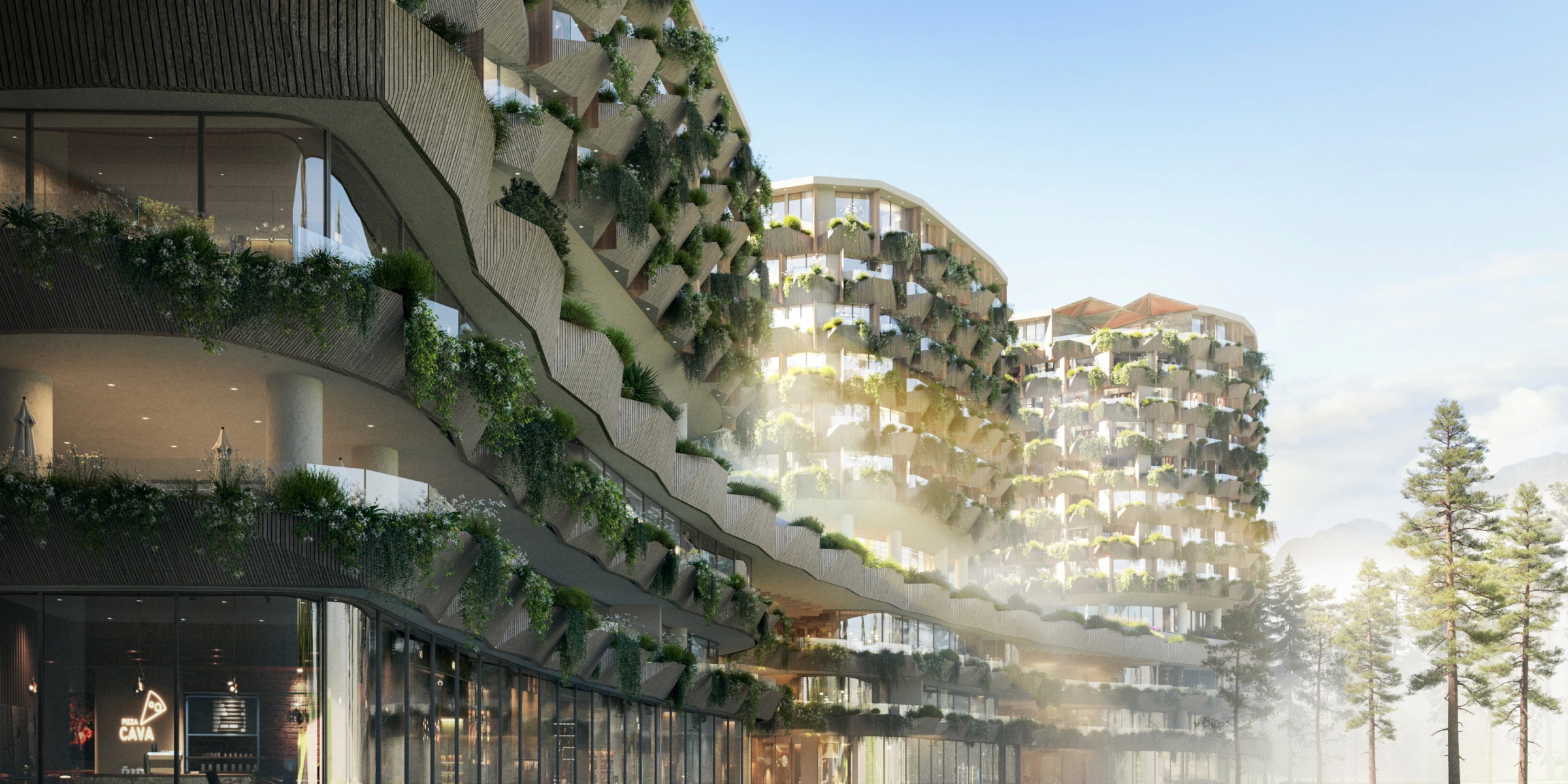 Thiết kế xóa nhòa ranh giới kiến trúc và cảnh quan tại Haus Da Lat