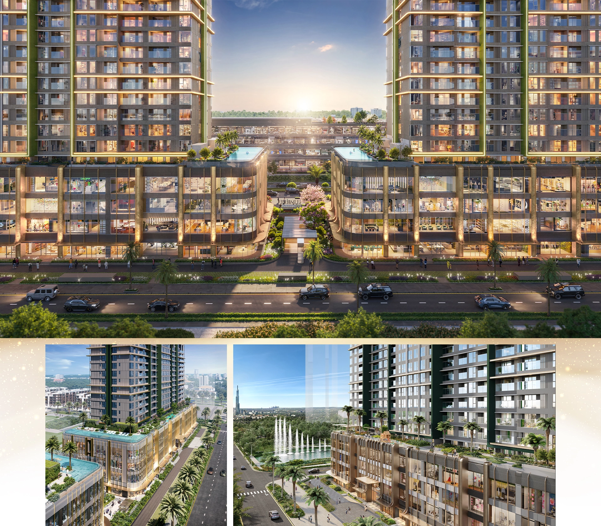 Khu căn hộ Lumière Midtown vừa ra mắt trong khu đô thị The Global City