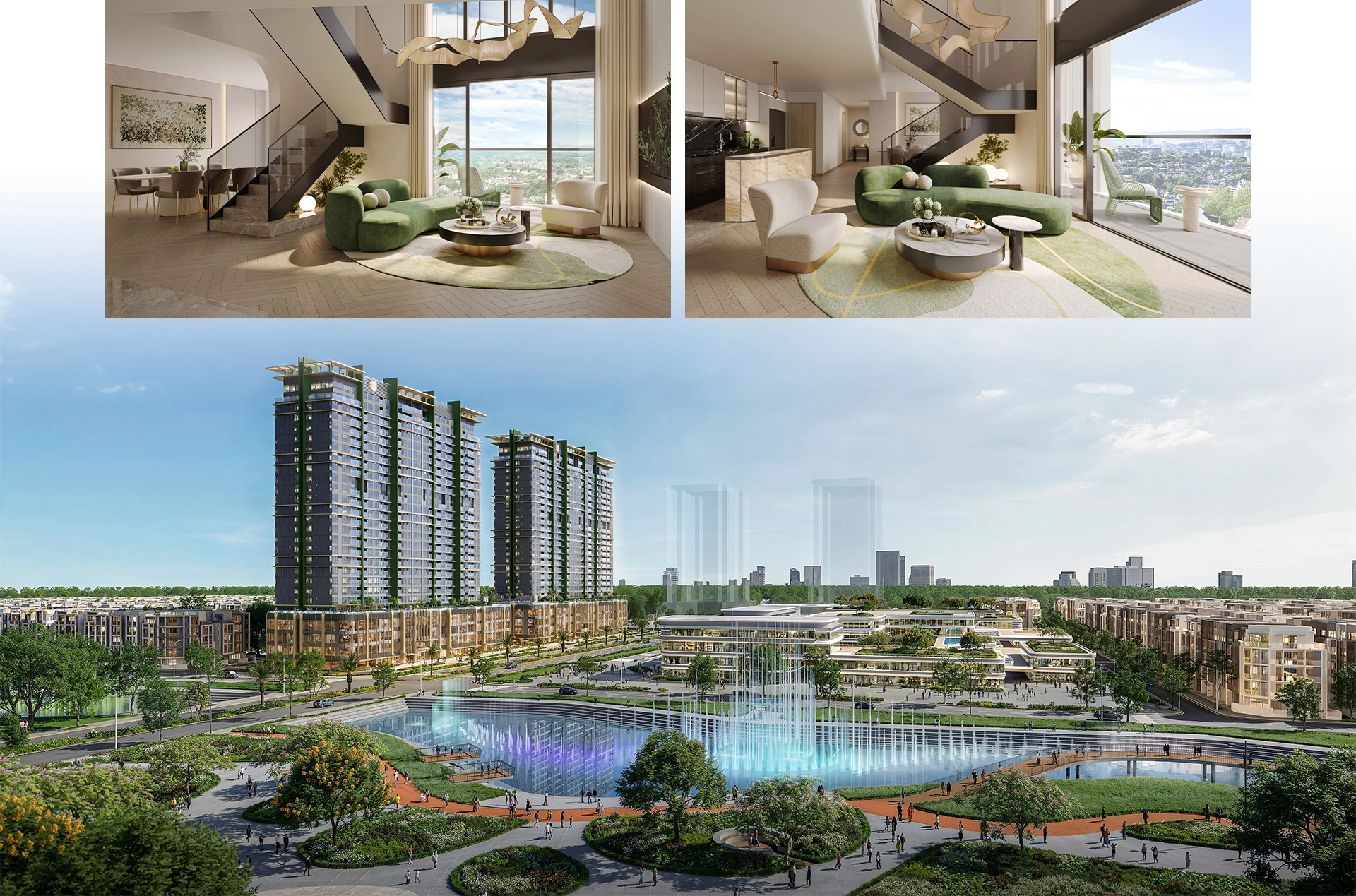 Tòa căn hộ Lumière Midtown trong The Global City