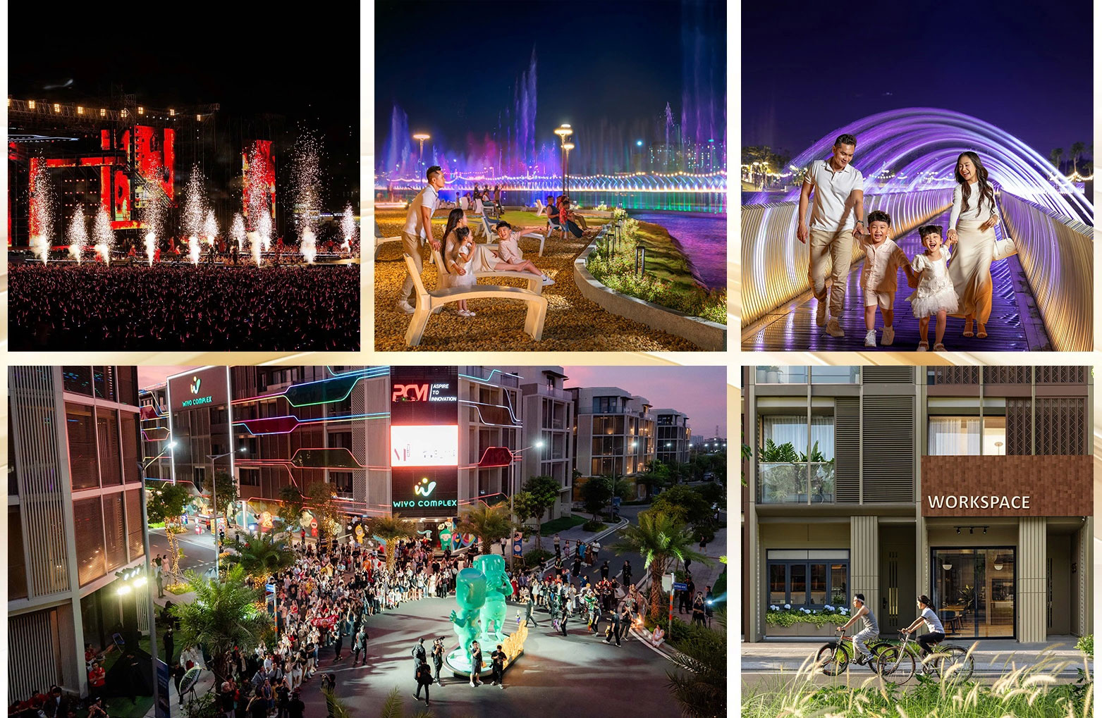 Không gian tiện ích và các hoạt động cho cư dân The Global City