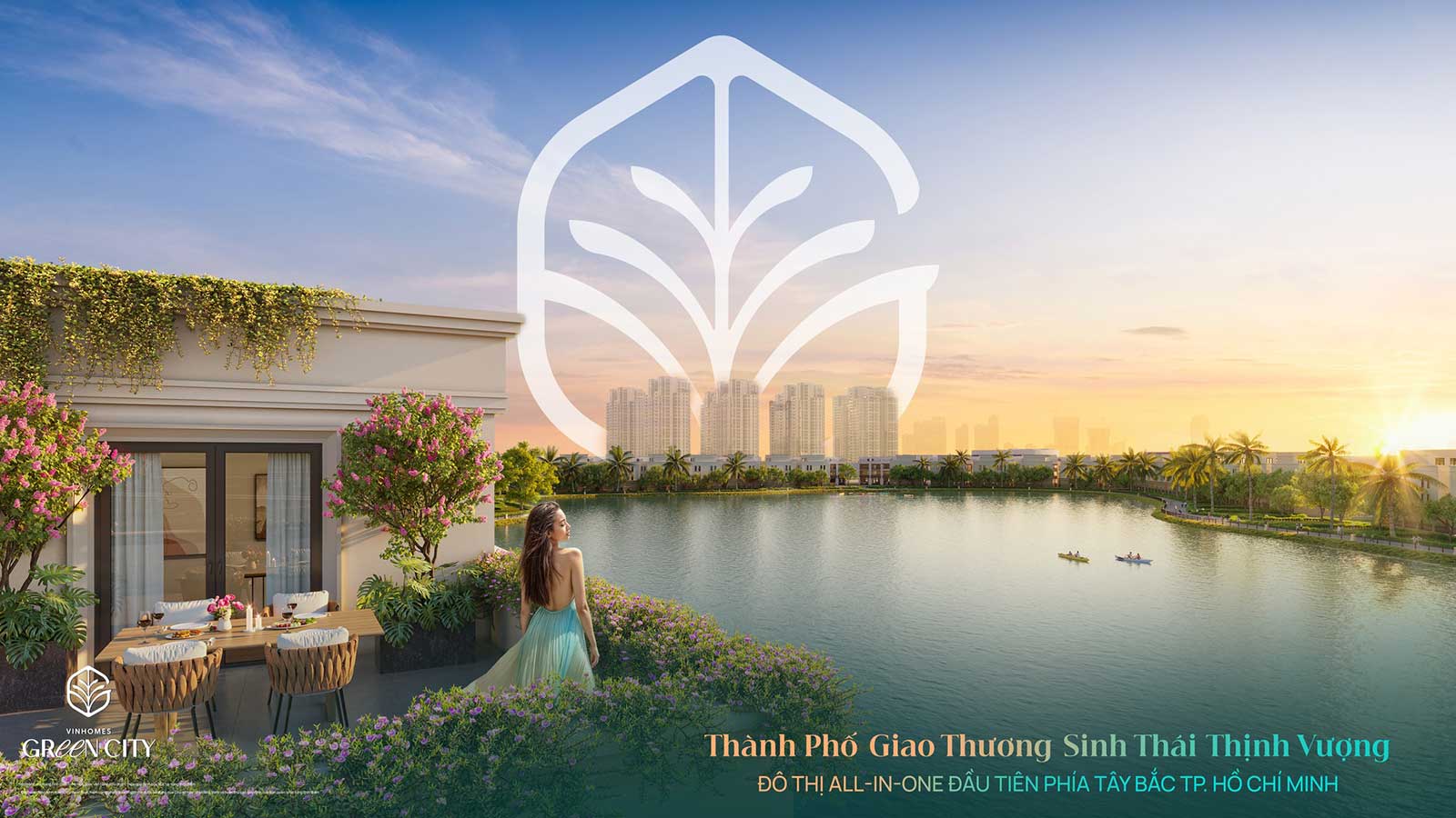 Vinhomes Green City sở hữu 36ha cây xanh, mặt nước và 12 công viên sinh thái đặc sắc