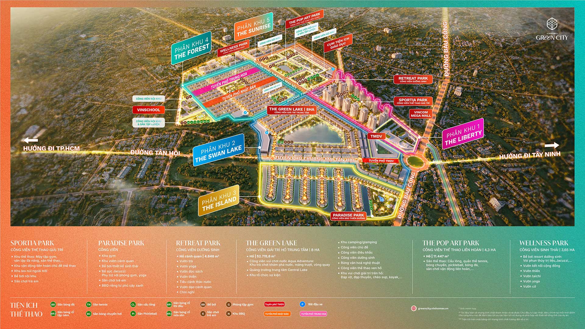 Vinhomes Green City – Trung tâm mới của chuỗi đô thị vệ tinh TP.Hồ Chí Minh