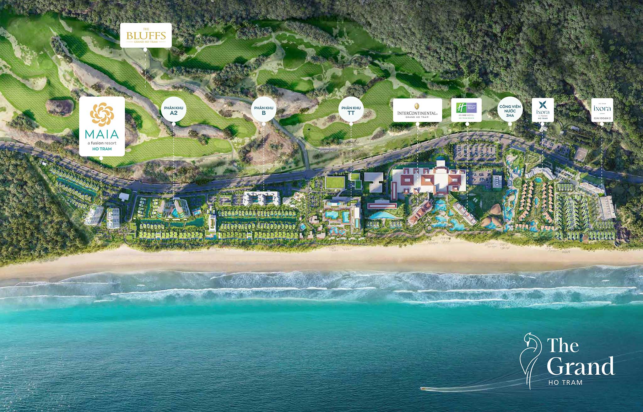 Maia Resort Ho Tram - điểm đến mới của thủ phủ du lịch Hồ Tràm