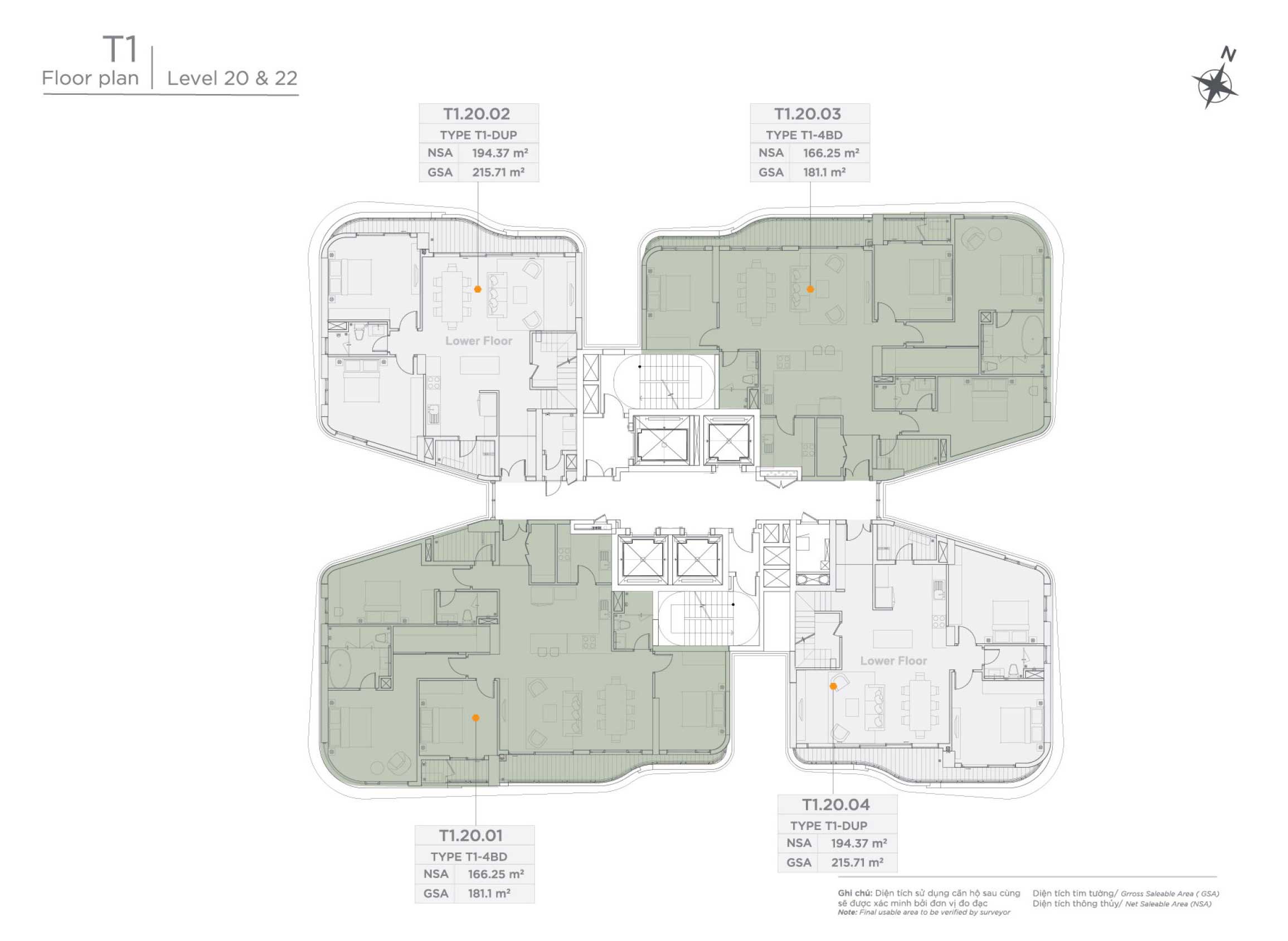 căn hộ Thu Thiem Zeit River duplex