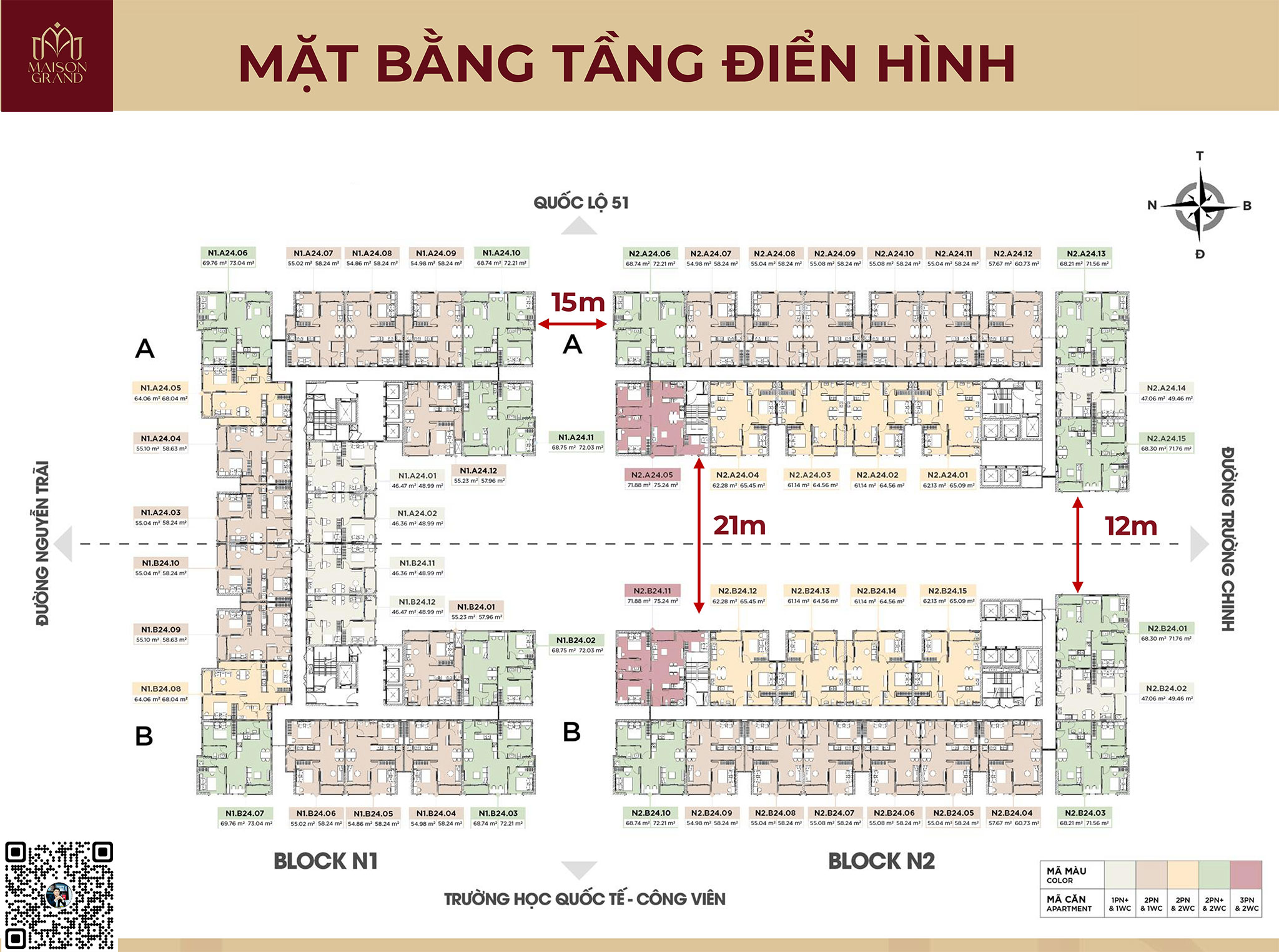 Căn hộ Maison Grand P. Phú Mỹ TPHCM 