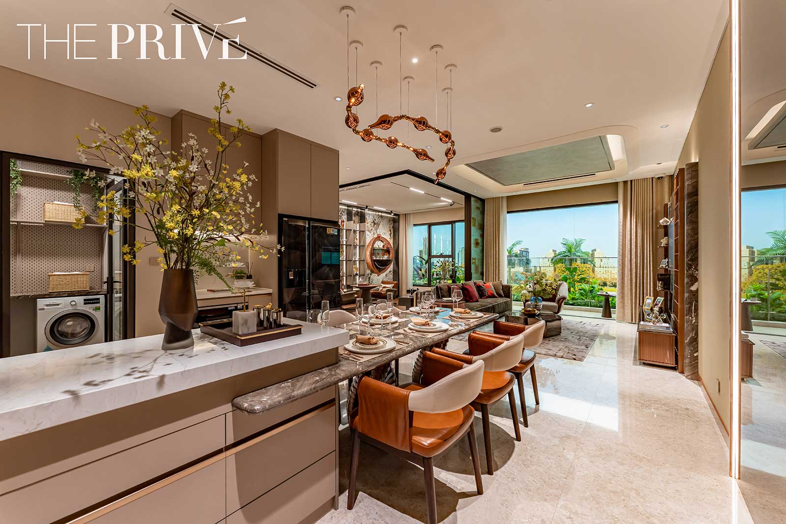 Căn hộ 3 phòng ngủ The Privé