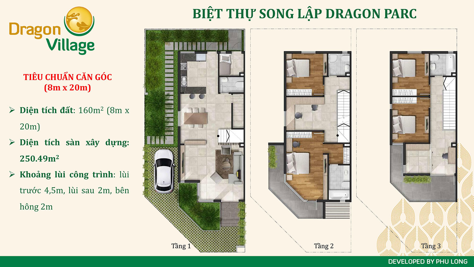 Biệt thự song lập Dragon Parc