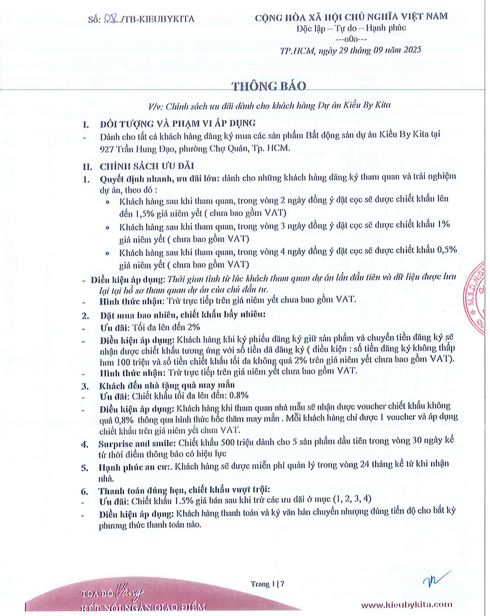 Căn hộ Kiều By Kita Quận 5