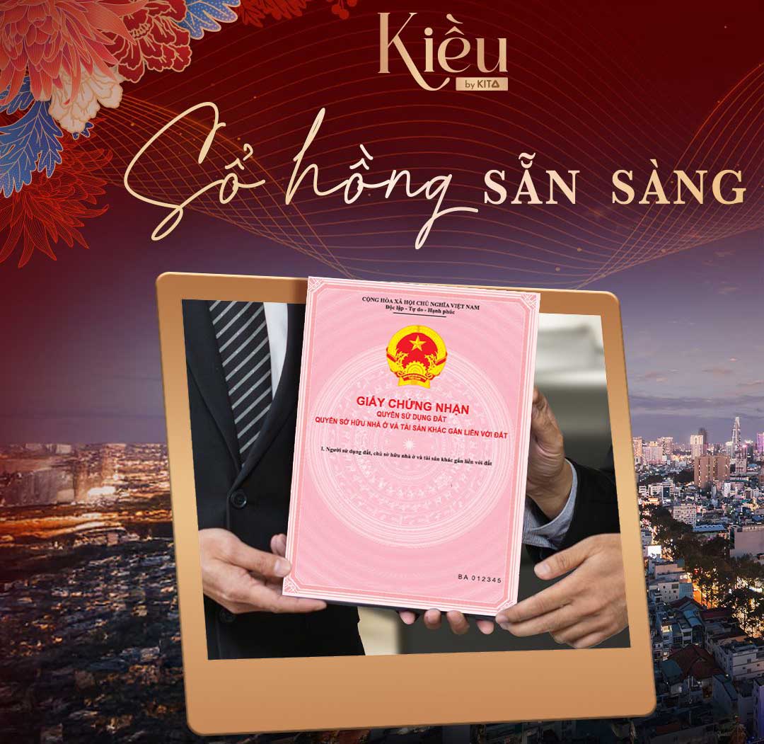 Sổ hồng Căn hộ Kiều By Kita Quận 5