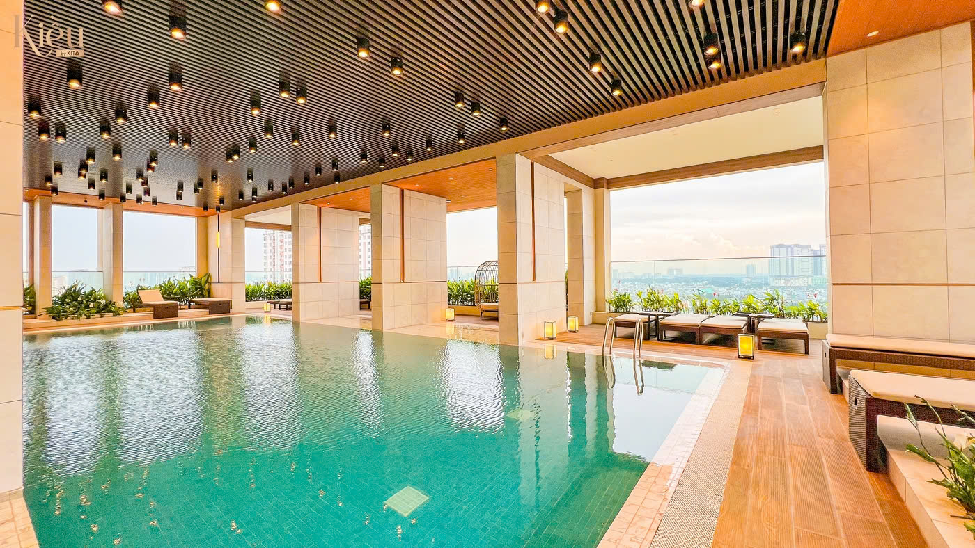 Tiện ích hồ bơi căn hộ Kiều by Kita Trần Hưng Đạo Quận 5