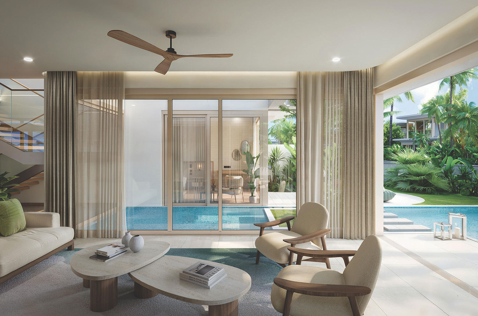 Biệt thự 3 phòng ngủ Maia Resort Hồ Tràm