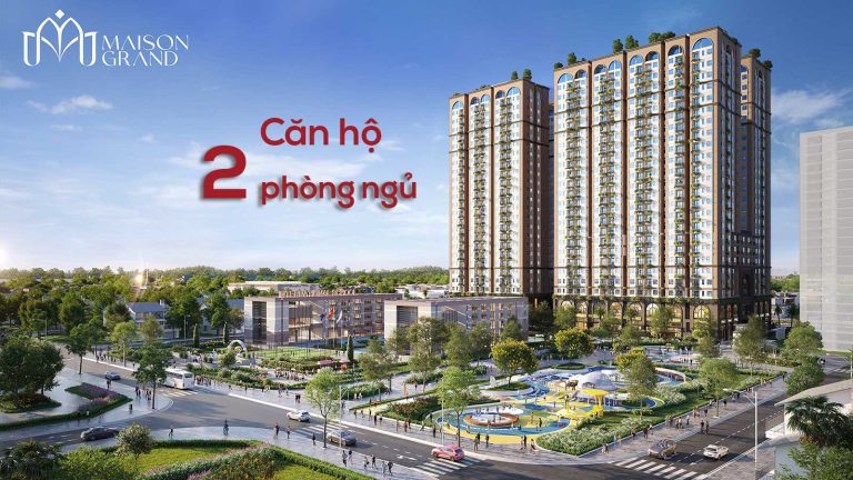 Căn hộ Maison Grand 2 Phòng Ngủ tại Phú Mỹ TP.HCM