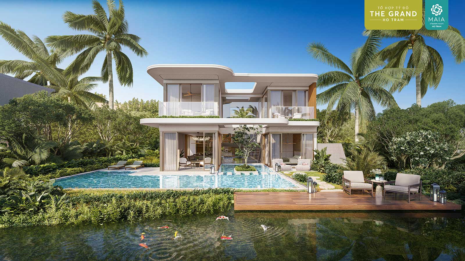 Biệt thự MAIA Resort Hồ Tràm